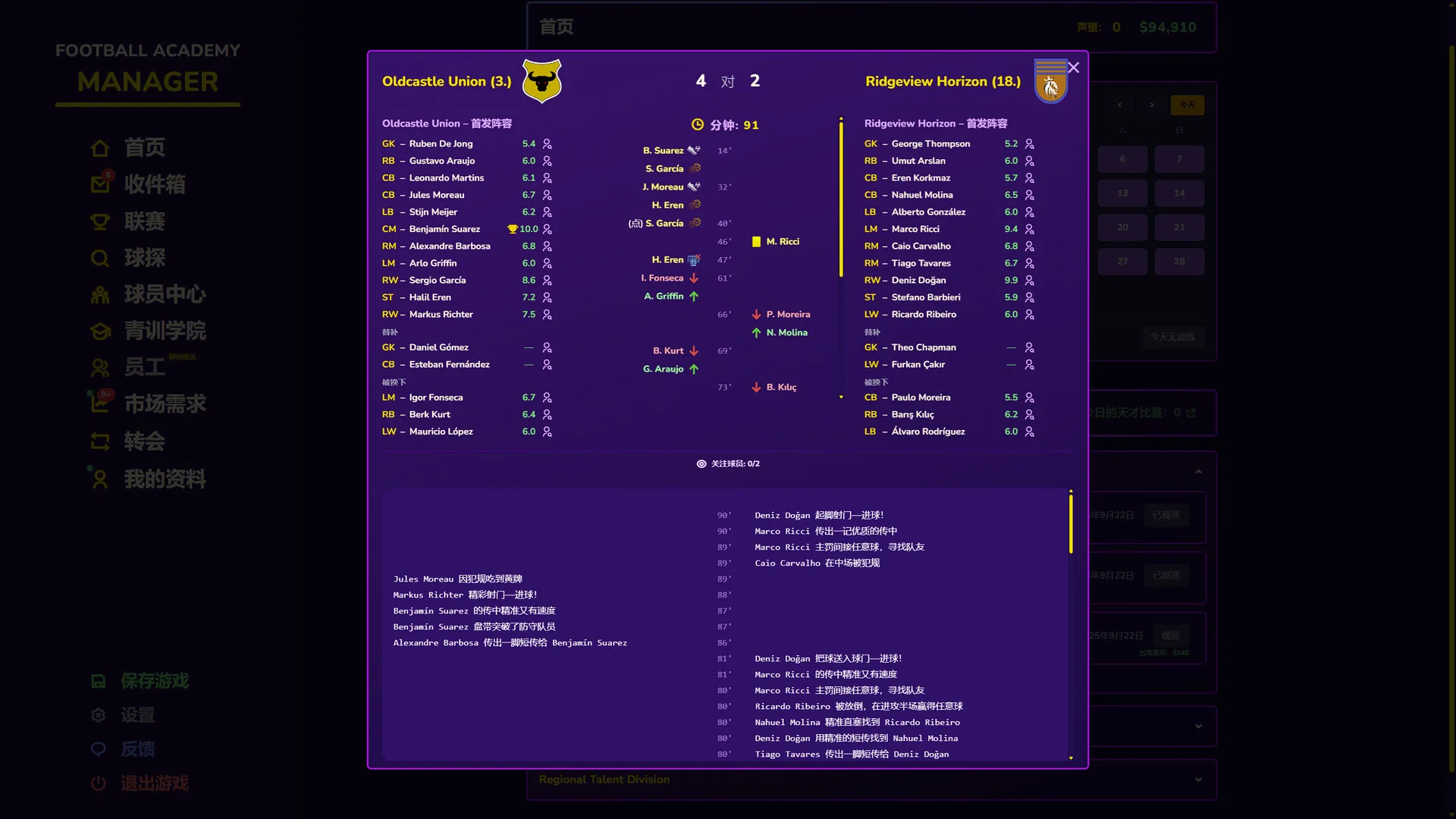 足球青训学院经理/Football Academy Manager